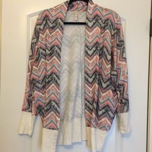 Xhilaration Aztec cardigan